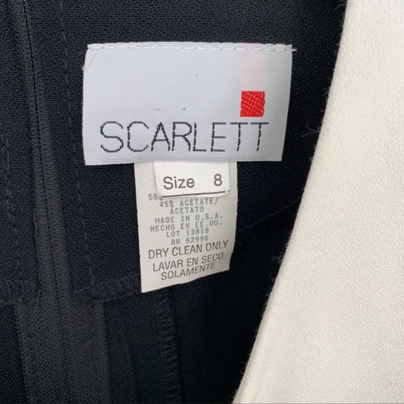 𝅺deadstock NEW Vintage NWT wiggle harlequin dress checkerboard VTG retro pinup - Picture 4 of 7